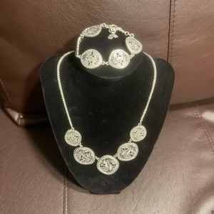 Lucky Brand matching bracelet and necklace